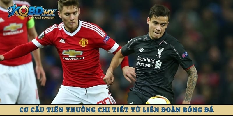 Cơ cấu tiền thưởng chi tiết từ liên đoàn bóng đá
