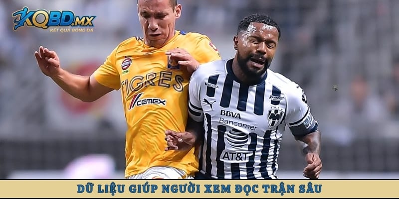 Dữ liệu giúp người xem đọc trận sâu
