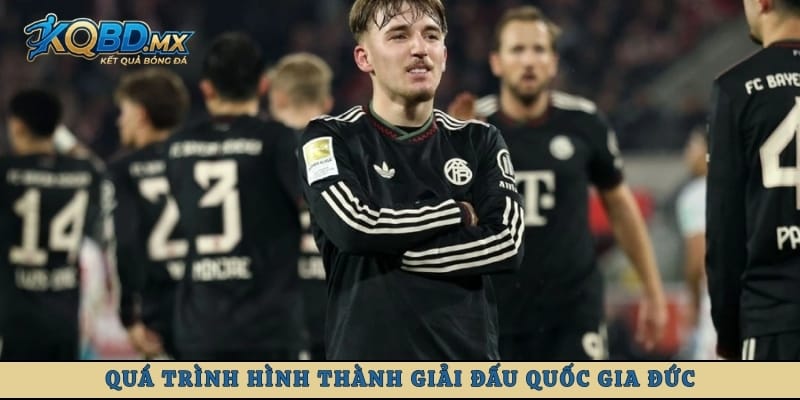 Quá trình hình thành giải đấu quốc gia Đức