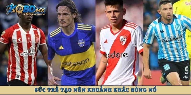Sức trẻ tạo nên khoảnh khắc bùng nổ